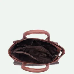 ZOUK Women Floral Printed Swagger Handheld Bag image 3