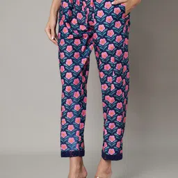 SWI Stylish Women Printed Tunic & Trousers Co Ord Set image 2