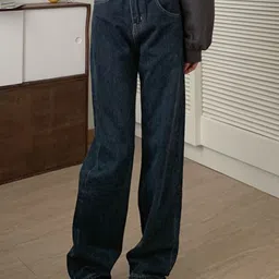 StyleCast Women Straight Fit High-Rise Jeans image 5