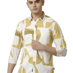 Voi Jeans Men Classic Slim Fit Opaque Checked Casual Shirt-image-52