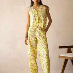 SANSKRUTIHOMES Women Floral Printed Night suit-picture-31
