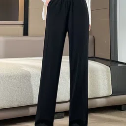 StyleCast Women Solid Relaxed Fit Formal Trousers-image-88