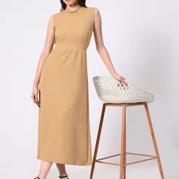 BAESD Applique Formal Fit & Flare Mock Neck Midi Dress image 2