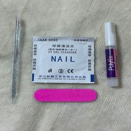 AMOK STORE Set Of 12 Artificial Nails With Glue, Wooden Stick & Nail Filer-picture-22