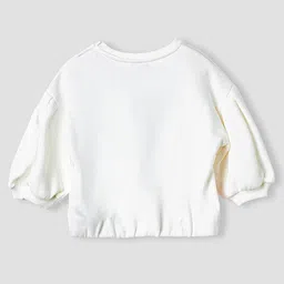 Juniors by Babyshop Girls Embellished Round Neck Long Sleeves Cotton Pullover Sweatshirt image 2