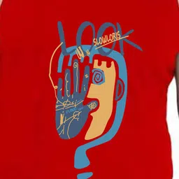 SLOWLORIS Men Pack Of 2 Printed Combed Cotton Bio-Wash Innerwear Vests image 3