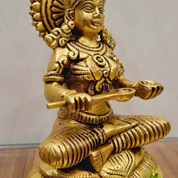 Aakrati Yellow Religious Idol Showpiece-picture-19