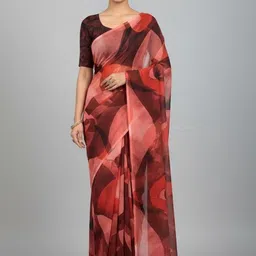 Shilpkala Women Poly Georgette Saree-picture-35