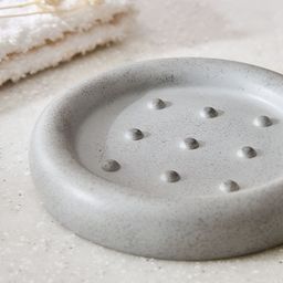 Home Centre Grey Textured Soap Dish-picture-43