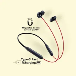 house of common 58 Hours Playtime Bluetooth Wireless Neckband Headphones Earphone_ZE Bluetooth & Wired Headset-picture-18