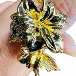 KGN HANDICRAFTS Gold-Plated Finger Ring image 2