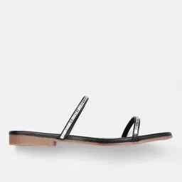 glitchez Women Embellished Open Toe Flats image 2