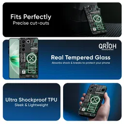 QRIOH Typography Printed Vivo Y300 5G Back Case Mobile Accessories image 5