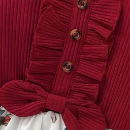 PURNKAMAAY TRENDZ Floral Print Fit & Flare Dress image 4