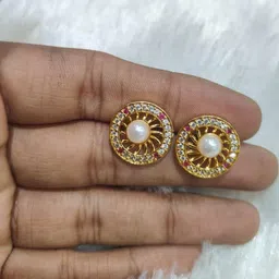 Gorkhastyle Contemporary Studs Earrings image 1