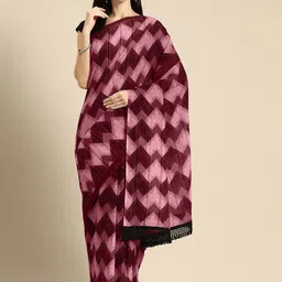 BUTA BUTI Ethnic Motifs Pure Cotton Saree-picture-23