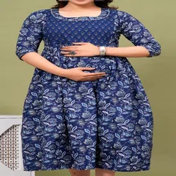 MAINA CREATION Women Floral Printed Floral Anarkali Kurta image 4