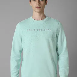 Louis Philippe Sport Men Printed Round Neck Sweatshirt-picture-29