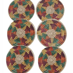 HOSTA HOMES 6-Pcs Digital Printed Pure Cotton Table Placemats image 5