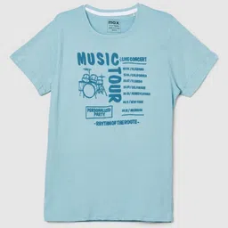max Boys Typography Printed Applique T-shirt-picture-26