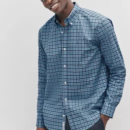 NEXT Checked Oxford Shirt-picture-1