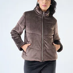 Honey by Pantaloons Women Lightweight Puffer Jacket image 5