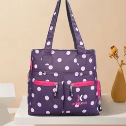 Addixon Printed Shopper Shoulder Bag with Bow Detail image 1