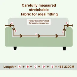 jai krishna Polycotton 3 Seater Sofa Geometric Cover image 5