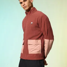 HRX by Hrithik Roshan Mock Neck Fleece Sweatshirt image 2