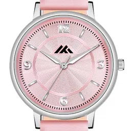 DOUBLERUN Women Dial & Leather Straps Analogue Reset Time Watch H05NMT-542 image 5