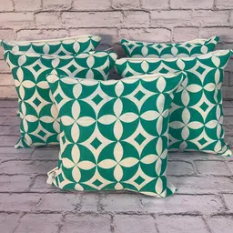 pink parrot Pinkparot cotton12x12 inch cushion cover set of 5 pcs-picture-22