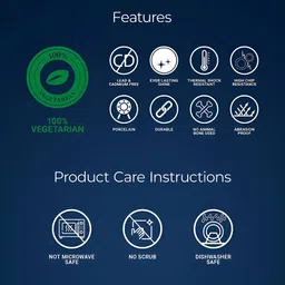 Vola Global LLP Diamond Dash - Midnight Magic White 2 Pieces Printed Glossy Mugs 230ml image 5