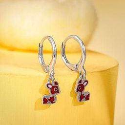 GIVA Animal Shaped Hoop Earrings-picture-25
