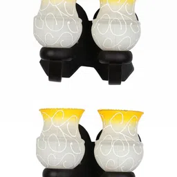 SOMIL White Cylinder Glass Wall Lamps image 4