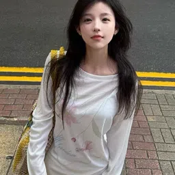 DressBerry Floral Printed Round Neck Long Sleeves T-Shirt-image-74