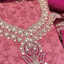 Peachmode Printed Unstitched Dress Material image 3