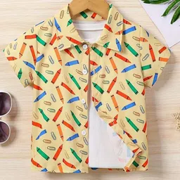 M J Fashion Unisex Pack of 2 Conversational Printed Cotton Casual Shirts-picture-20