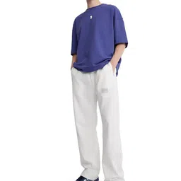 RARE RABBIT Men Breckin Primary Cotton Track Pants-image-58