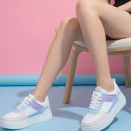 Deals4you Women Colourblocked Sneakers-image-55