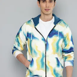 Indian Terrain Printed Hooded Sweatshirt-picture-13
