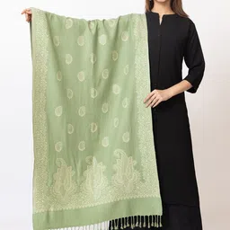 PASHGIRI Women Floral Embroidered Shawl-picture-21