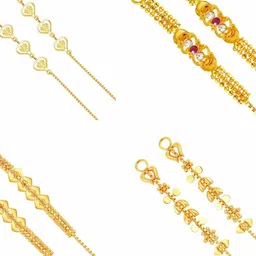 VIVASTRI Women Gold-Plated Alloy Earrings-picture-39