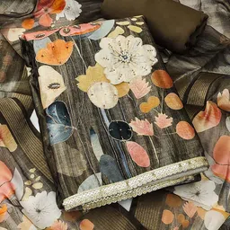 Maroosh Floral Embellished Unstitched Dress Material-image-72