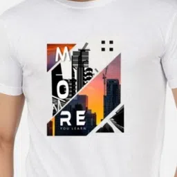 GLOBAL NOMAD Men 2 Printed Bio Finish Applique T-shirt image 5
