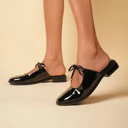 Theater Women Mules with Bows Flats image 3
