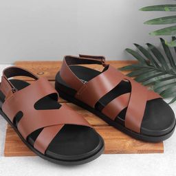 Metro Men Leather Comfort Sandals-picture-28