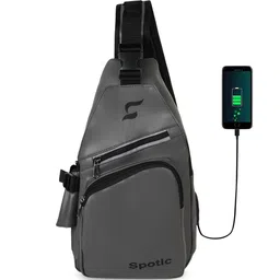 SPOTIC Unisex Solid Crossbody Sling Bag-picture-43