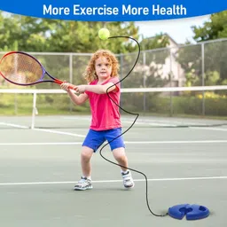 bresiyar Tennis Training Equipment for Self-Pracitce,Portable Tool,Tennis Rebounder Kit52 Tennis Kit image 5