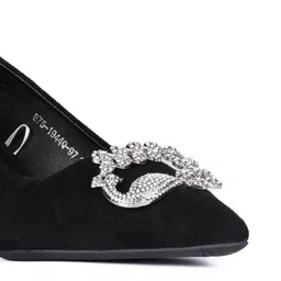 Jove PU Party Slim Heeled Pumps image 2