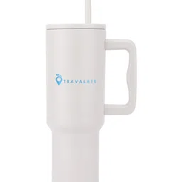 TRAVALATE Beige Brand Logo Printed Stainless Steel Sipper Water Bottle-1200 ml-picture-10